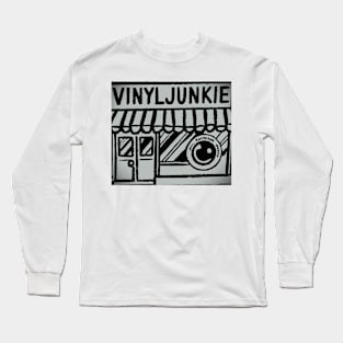 Vinyl Junkie Long Sleeve T-Shirt